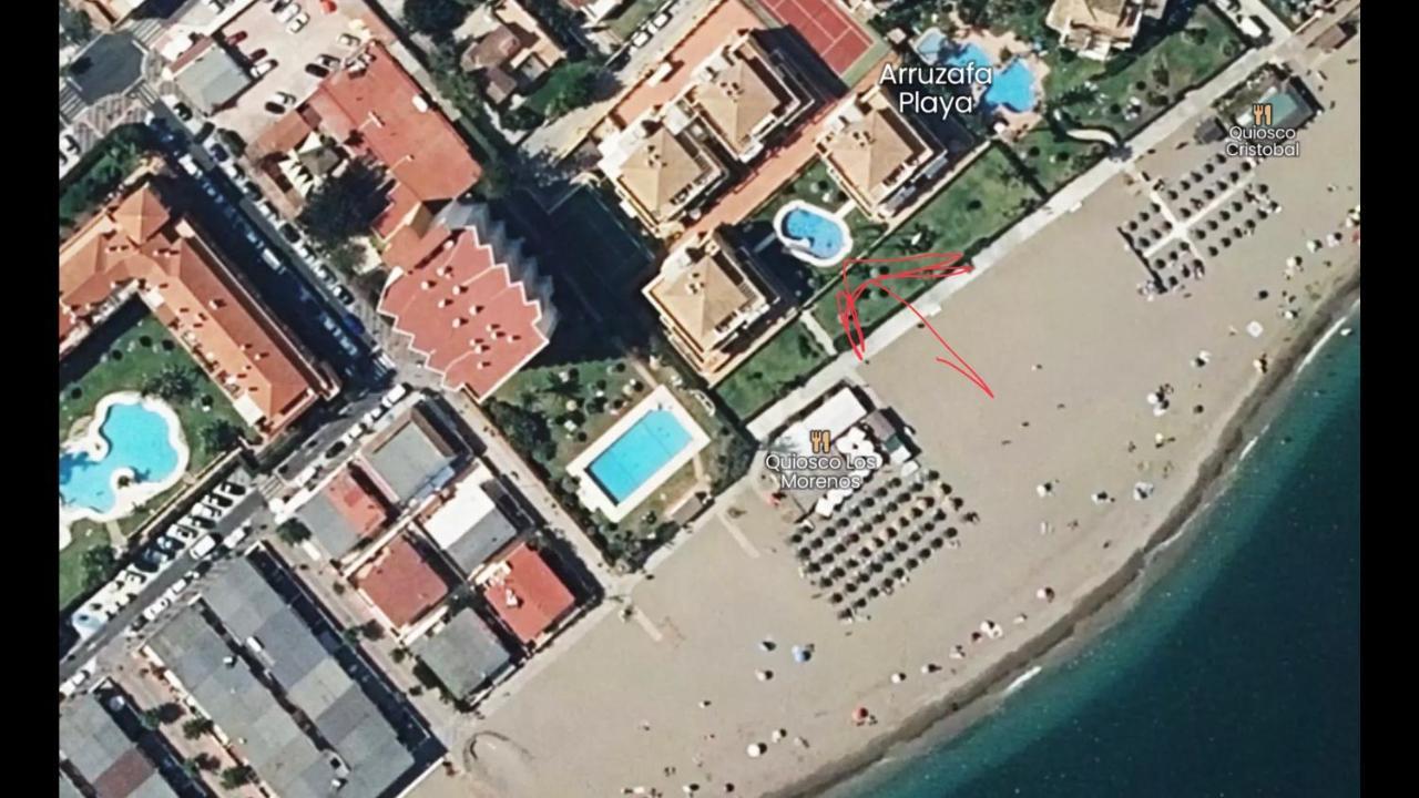 Beachfront Apartment In La Cala De Mijas Εξωτερικό φωτογραφία